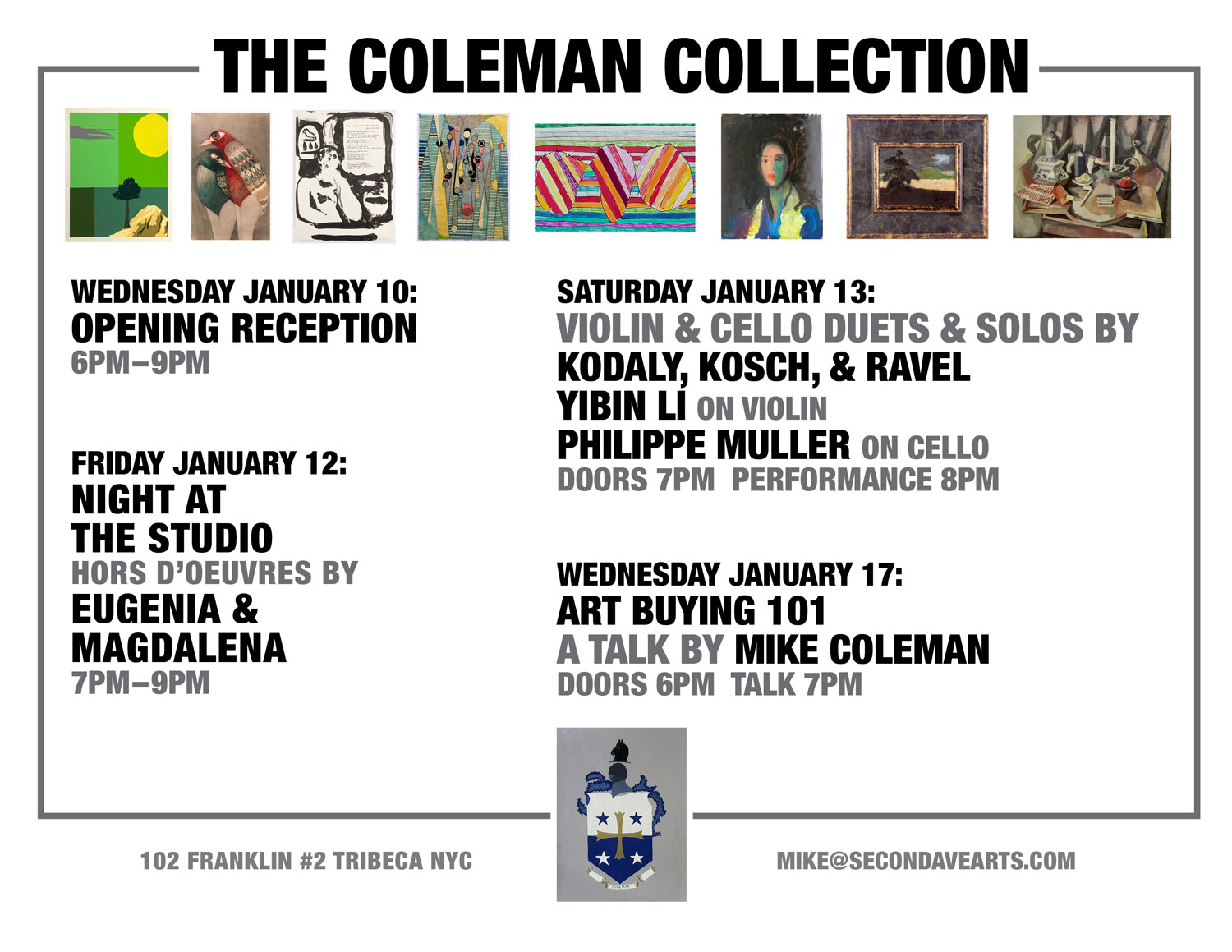 The Coleman Collection Opening Reception