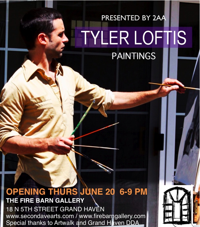 Tyler Loftis at Fire Barn Gallery